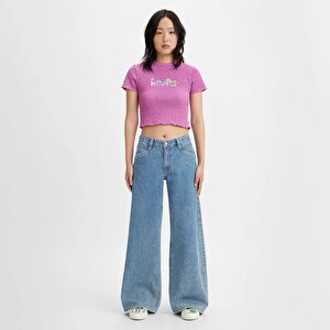 '94 Baggy Wide Leg Kadın Jean Pantolon - Take Chances