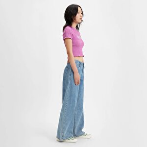 '94 Baggy Wide Leg Kadın Jean Pantolon - Take Chances