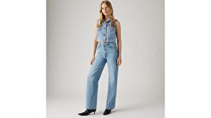 Ribcage Wide Leg Kadın Jean Pantolon - Far And Wide