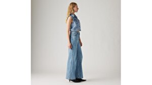 Ribcage Wide Leg Kadın Jean Pantolon - Far And Wide