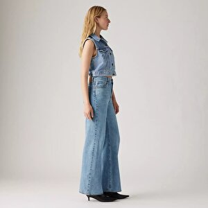 Ribcage Wide Leg Kadın Jean Pantolon - Far And Wide