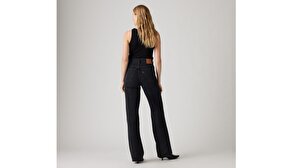 Ribcage Wide Leg Kadın Jean Pantolon - Rosie Posie