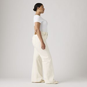 Ribcage Wide Leg Kadın Jean Pantolon - Barely Freezing