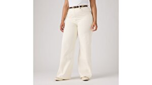 Ribcage Wide Leg Kadın Jean Pantolon - Barely Freezing
