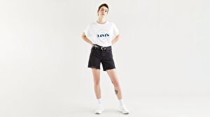 501® Mid Thigh Jean Kadın Şort