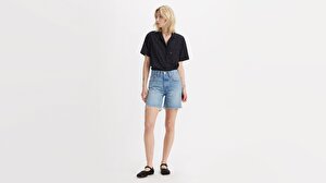 501® Mid Thigh Kadın Jean Şort