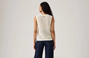 Adrienne Crochet Tank Top