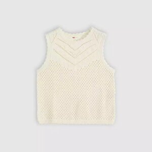Adrienne Crochet Tank Top