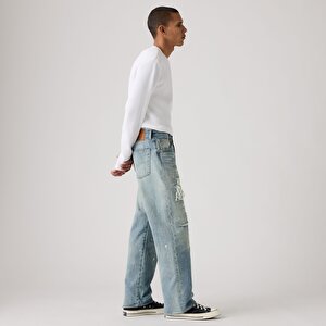 501® Loose Erkek Jean Pantolon - Larkspur Painter Destructed