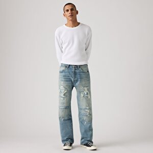 501® Loose Erkek Jean Pantolon - Larkspur Painter Destructed