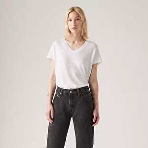 Boxy V Yaka Tişört