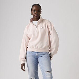 Graphic Vintage Boxy 1/4 Quarter-Zip Sweatshirt