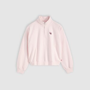 Graphic Vintage Boxy 1/4 Quarter-Zip Sweatshirt