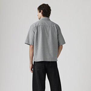 Boxy Western Lightweight Kısa Kollu Gömlek