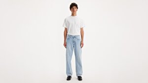 568™ Loose Straight Lightweight Linen+ Denim Erkek Jean Pantolon - Varsity Academia