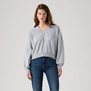 Vintage V-Yaka Gri Sweatshirt