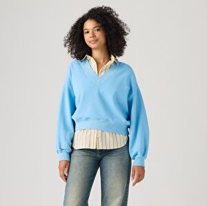 Vintage V-Yaka Mavi Sweatshirt