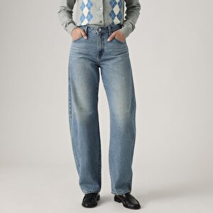 Baggy Dad Barrel Kadın Jean Pantolon - Easy Days Barrel