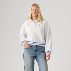 Graphic Everyday Çeyrek Fermuarlı Sweatshirt