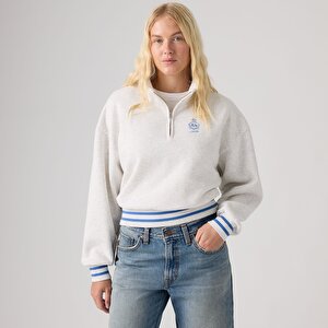 Graphic Everyday Çeyrek Fermuarlı Sweatshirt