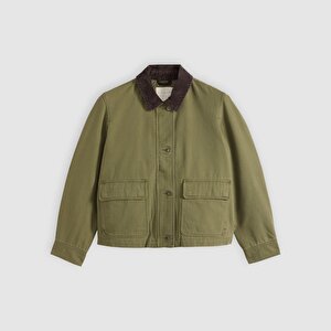 Bree Cropped Chore Mont Ceket