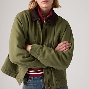 Bree Cropped Chore Mont Ceket