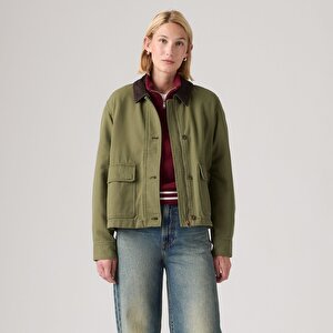 Bree Cropped Chore Mont Ceket