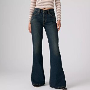 Puddle Snap Flare Kadın Jean Pantolon - High Vibration