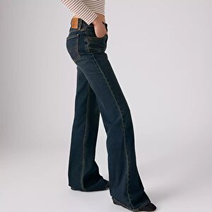 Puddle Snap Flare Kadın Jean Pantolon - High Vibration