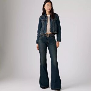 Puddle Snap Flare Kadın Jean Pantolon - High Vibration
