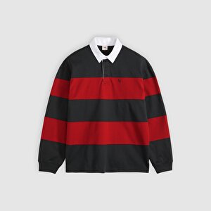 Pieced Union Uzun Kollu Rugby Polo Tişört