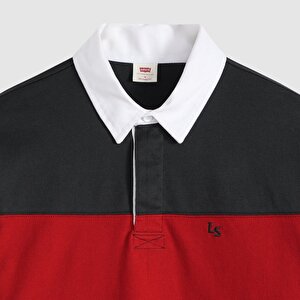 Pieced Union Uzun Kollu Rugby Polo Tişört