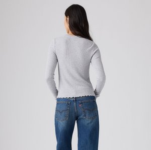 Romy Lurex Uzun Kollu Tişört