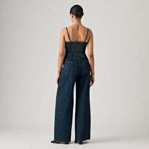 Lightweight Seamed Denim Tulum