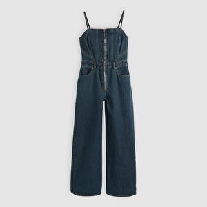 Lightweight Seamed Denim Tulum