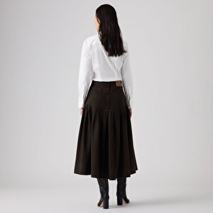 Yoked Pleated Etek