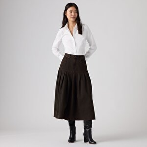 Yoked Pleated Etek