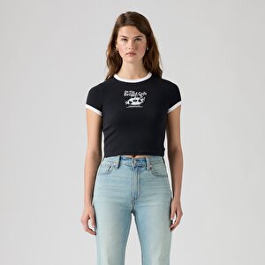 Graphic Essential Ringer Baby Bisiklet Yaka Tişört