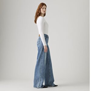 728 High Rise Wide Leg Kadın Jean Pantolon - Sweet Success
