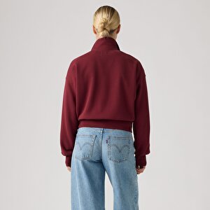 Graphic Vintage '80s Çeyrek Fermuarlı Sweatshirt