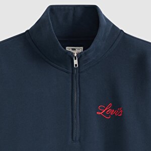 Graphic Vintage '80s Çeyrek Fermuarlı Sweatshirt