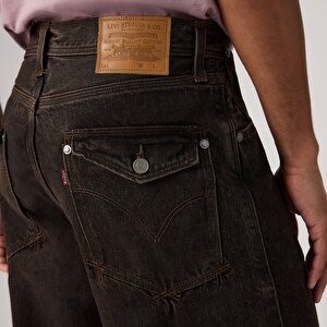 Twisted Baggy Wide Leg Erkek Jean Pantolon - Midnight Twist