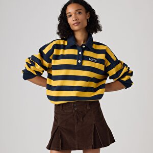 Graphic Vintage Rugby Sweatshirt