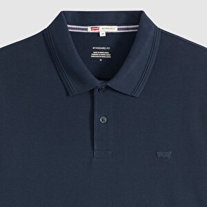 Original Uzun Kollu Lacivert Polo Tişört
