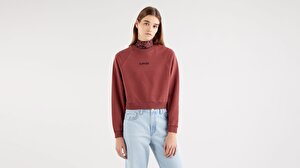 Vintage Raglan Crew Madder Brown Garment Kahverengi Kadın Sweatshirt