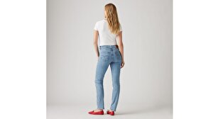 724™ High Rise Straight Kadın Jean Pantolon  -  Blue Wave Light