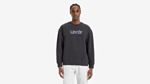 Relaxed Graphic Crewneck Sweatshirt