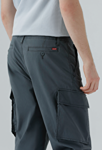 XX Cargo Taper Erkek Pantolon - Slate Poplin