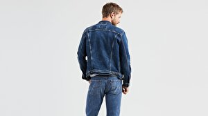 The Trucker Jacket Colusa Koyu İndigo Erkek Trucker