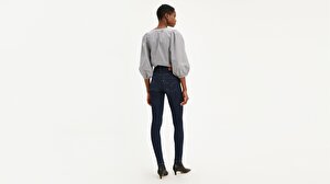 720 Yüksek Bel Süper Skinny Kadın Jean Pantolon-Deep Serenity
